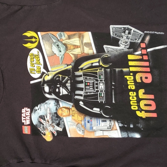 Lego Star Wars Kids T shirt Black - Picture 2 of 4